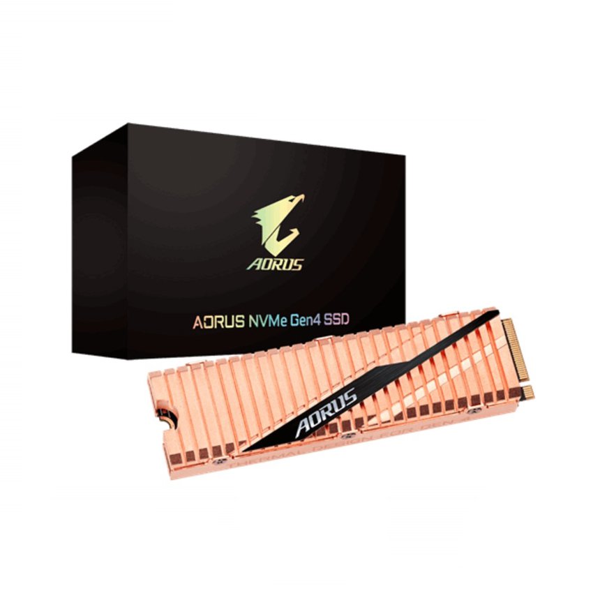 Ổ cứng SSD Gigabyte AORUS 500GB M.2 2280 PCIe NVMe Gen 4x4 (Đọc 5000MB/s - Ghi 2500MB/s) - (GP-ASM2NE6500GTTD)