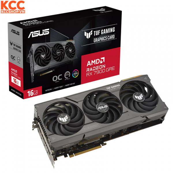 VGA ASUS TUF Gaming Radeon RX 7900 GRE OC Edition 16GB GDDR6