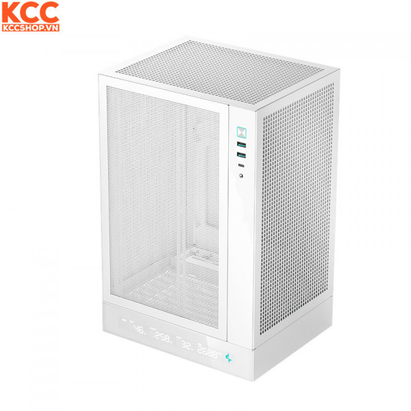 Vỏ case Deepcool CH170 DIGITAL WH