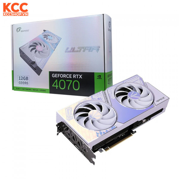 VGA Colorful iGame GeForce RTX 4070 Ultra W DUO OC 12GD6-V