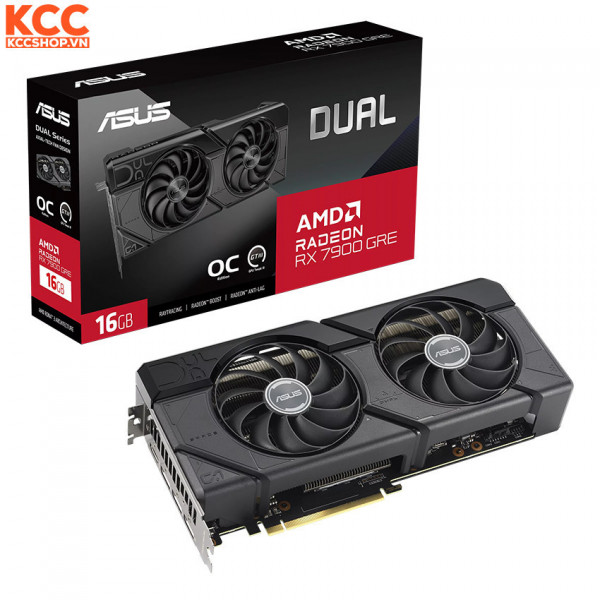 VGA ASUS Dual Radeon RX 7900 GRE OC Edition 16GB GDDR6