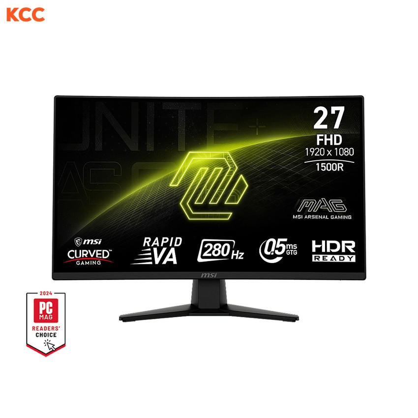 Màn hình cong gaming MSI MAG 274CXF (27 inch / VA / FHD / 280Hz / 0.5ms)