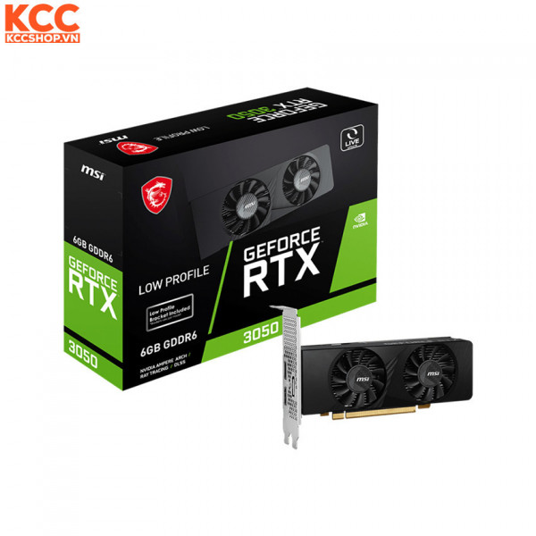 VGA MSI GeForce RTX 3050 LP 6G