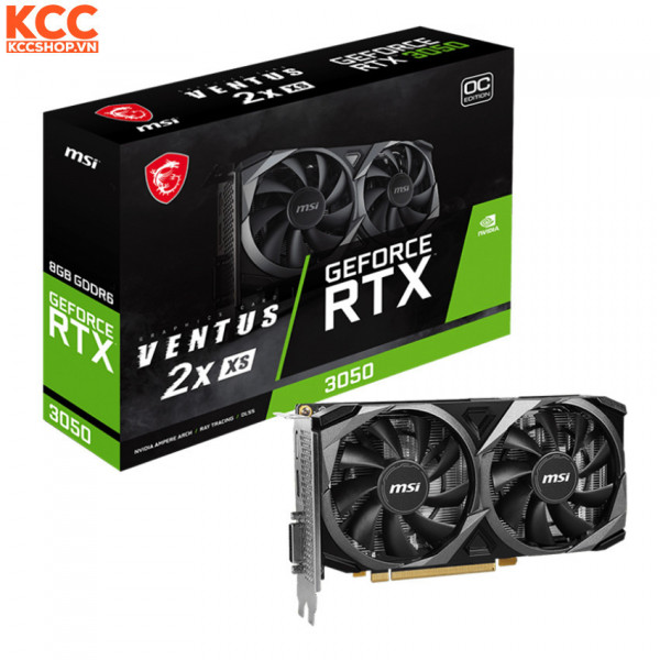 VGA MSI GeForce RTX 3050 VENTUS 2X XS 8G OC