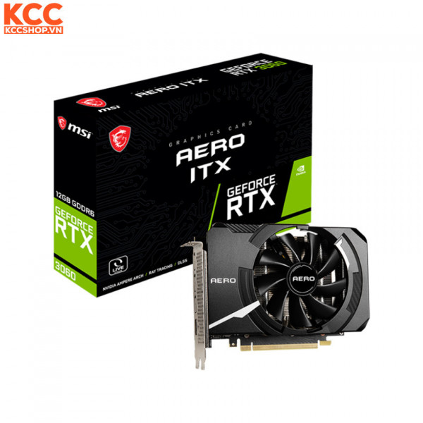 VGA MSI GeForce RTX 3060 AERO ITX 12G