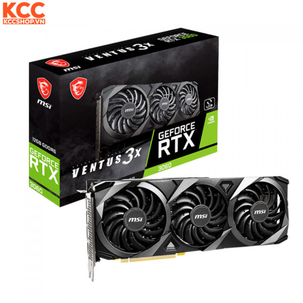 VGA MSI GeForce RTX 3060 VENTUS 3X 12G