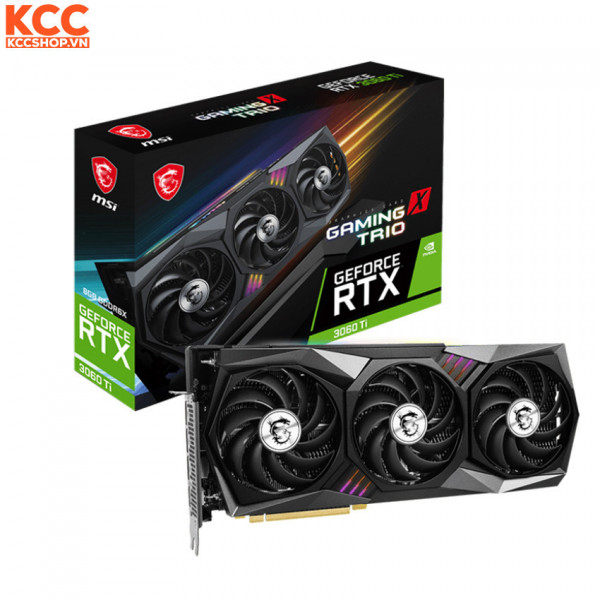 VGA MSI GeForce RTX 3060 Ti GAMING X TRIO 8GD6X