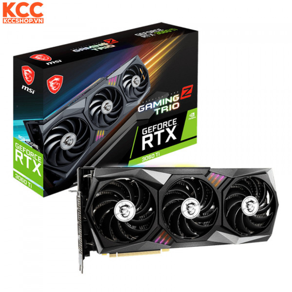 VGA MSI GeForce RTX 3060 Ti GAMING Z TRIO 8G LHR