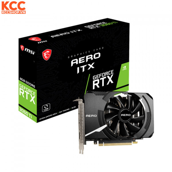 VGA MSI GeForce RTX 3060 Ti AERO ITX 8G LHR