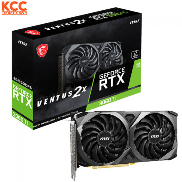 VGA MSI GeForce RTX 3060 Ti VENTUS 2X 8G V1 LHR