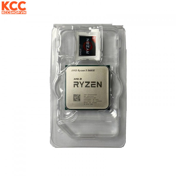 CPU AMD Ryzen 5 5600X Tray (3.7 GHz Upto 4.6GHz / 35MB / 6 Cores, 12 Threads / 65W / Socket AM4)