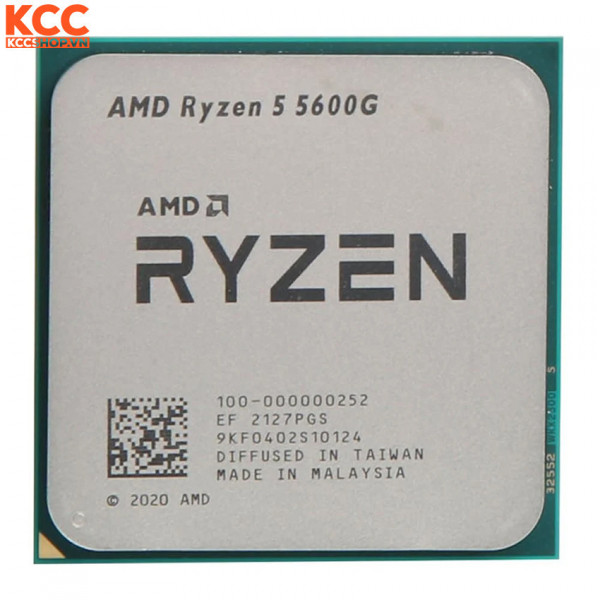 CPU AMD Ryzen 5 5600G Tray (3.9GHz Upto 4.4GHz / 19MB / 6 Cores, 12 Threads / 65W / Socket AM4)