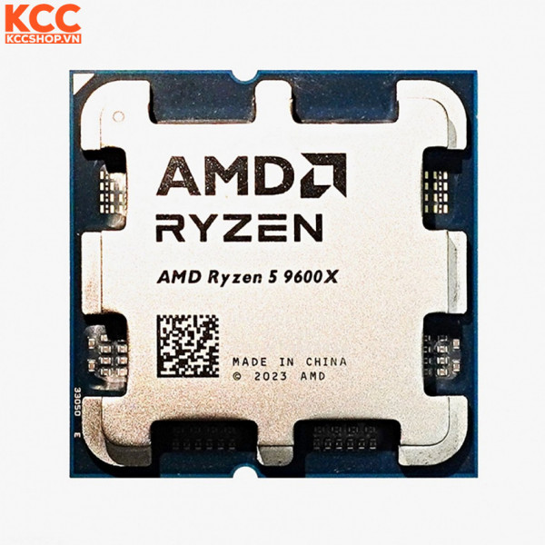 CPU AMD Ryzen 5 9600X Tray (3.9 GHz Upto 5.4GHz / 32MB / 6 Cores, 12 Threads / 65W / Socket AM5)