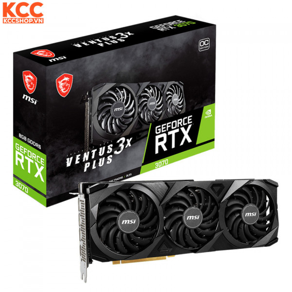 VGA MSI GeForce RTX 3070 VENTUS 3X PLUS 8G OC LHR