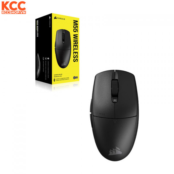 Chuột gaming không dây Corsair M55 Black (CH-931F000-AP)