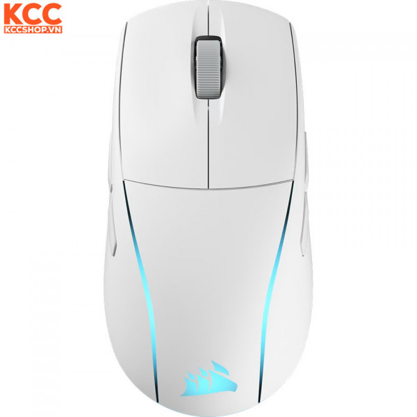 Chuột gaming không dây Corsair M75 White RGB (CH-931D011-AP)