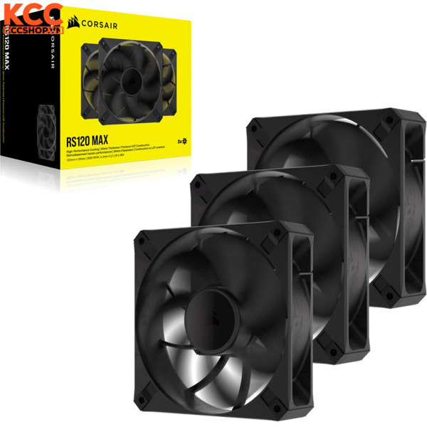 Fan case Corsair RS120 MAX Black 3 in 1 (CO-9050171-WW)