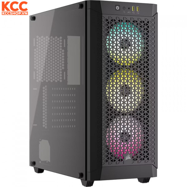 Vỏ case Corsair 480T RGB AIRFLOW BLACK (CC-9011272-WW)