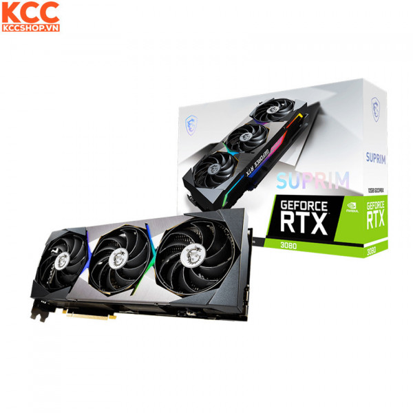 VGA MSI GeForce RTX 3080 SUPRIM 12G LHR