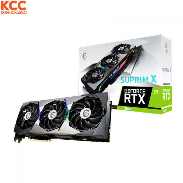 VGA MSI GeForce RTX 3080 SUPRIM X 10G LHR