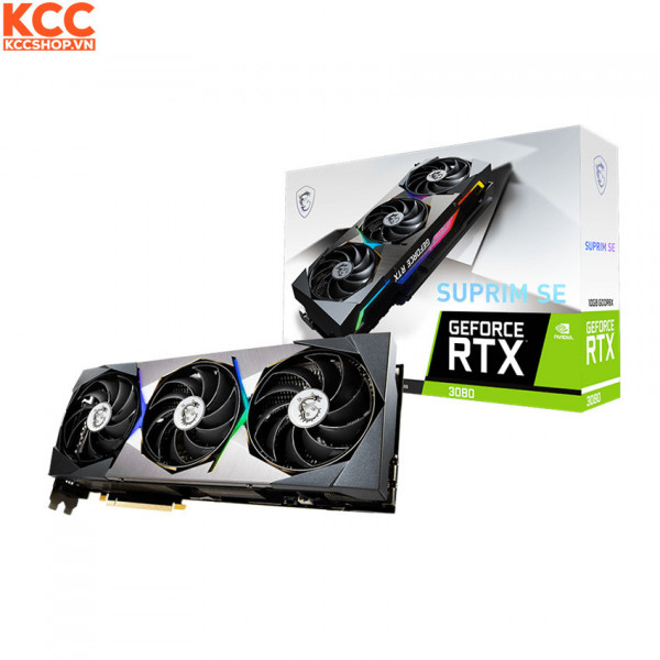 VGA MSI GeForce RTX 3080 SUPRIM SE 10G LHR