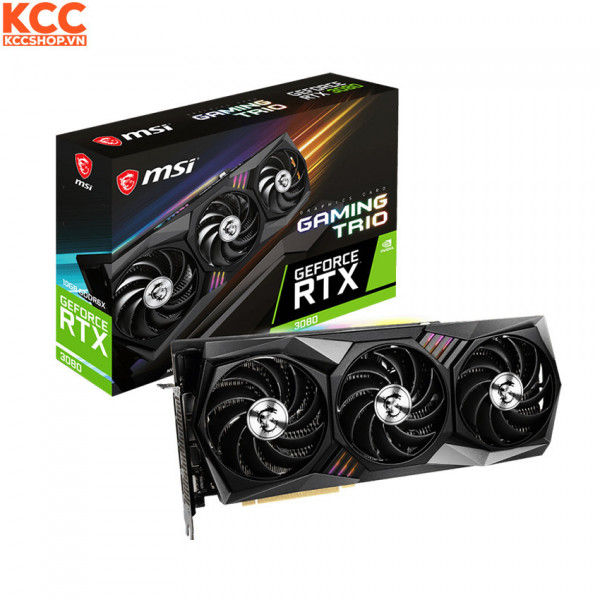 VGA MSI GeForce RTX 3080 GAMING TRIO 10G