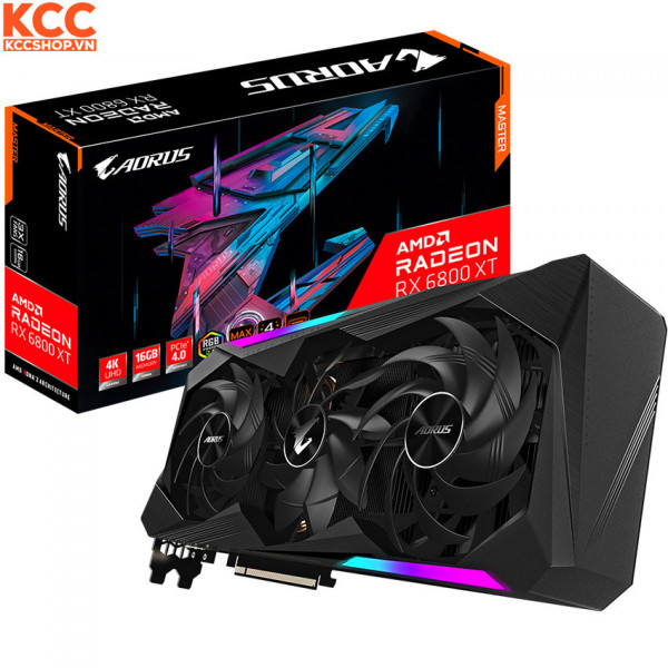 VGA Gigabyte AORUS Radeon RX 6800 XT MASTER TYPE C 16G (GV-R68XTAORUS M-16GC)