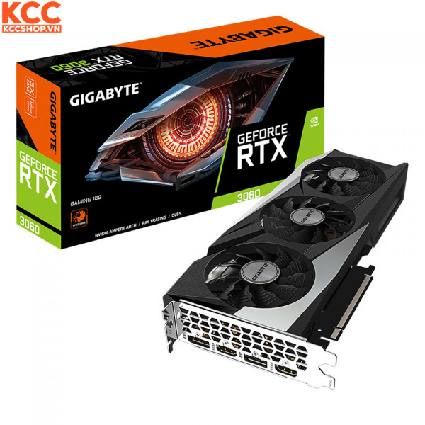 VGA Gigabyte GeForce RTX 3060 GAMING 12G (GV-N3060GAMING-12GD)