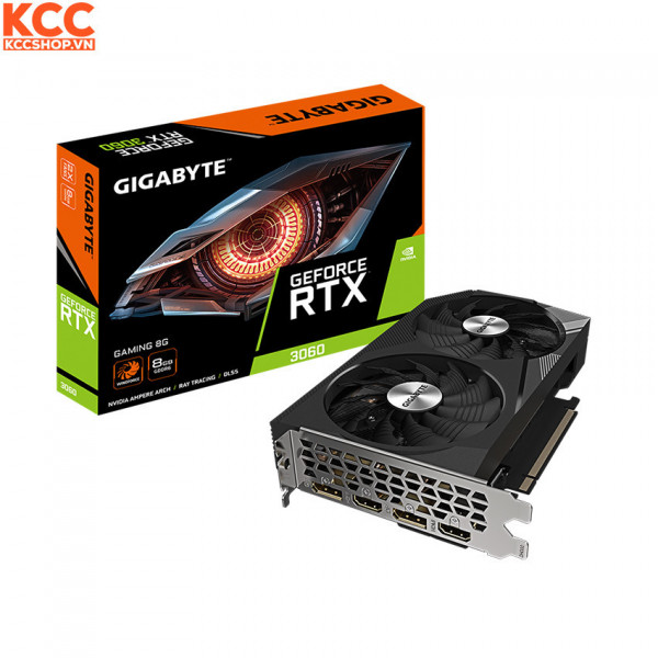 VGA Gigabyte GeForce RTX 3060 GAMING 8G (GV-N3060GAMING-8GD)