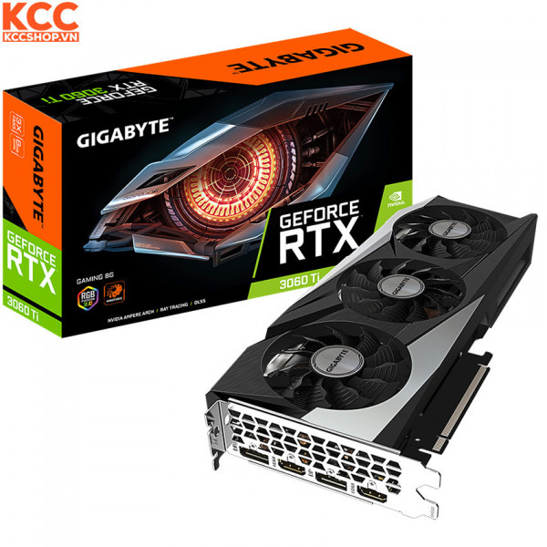 VGA Gigabyte GeForce RTX 3060 Ti GAMING 8G (GV-N306TGAMING-8GD)