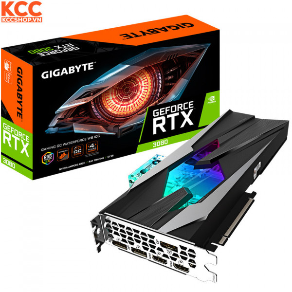 VGA Gigabyte GeForce RTX 3080 GAMING OC WATERFORCE WB 10G (GV-N3080GAMINGOC WB-10GD)