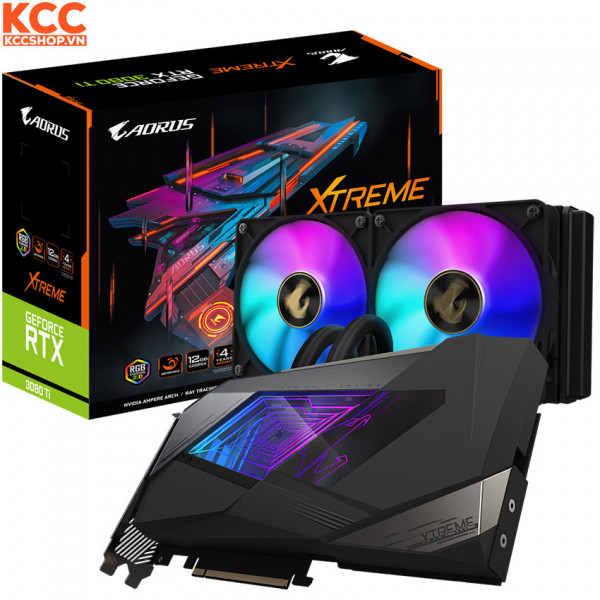 VGA Gigabyte AORUS GeForce RTX 3080 Ti XTREME WATERFORCE 12G (GV-N308TAORUSX W-12GD)