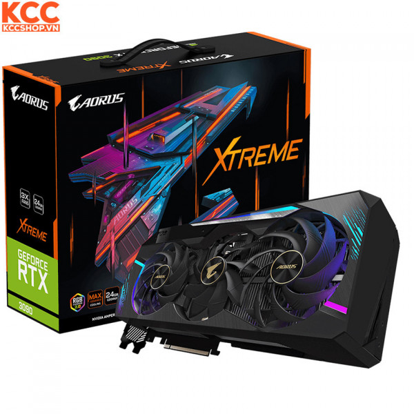 VGA Gigabyte AORUS GeForce RTX 3090 XTREME 24G (GV-N3090AORUS X-24GD)