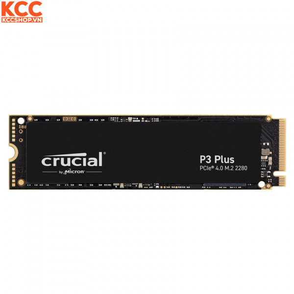 Ổ cứng SSD Crucial P3 Plus 500gb NVMe 3D-NAND M.2 PCIe Gen4 x4