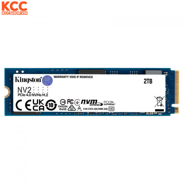 Ổ cứng SSD Kingston NV2 2TB PCIe 4.0 x4 NVMe M.2 (SNV2S/2000G)