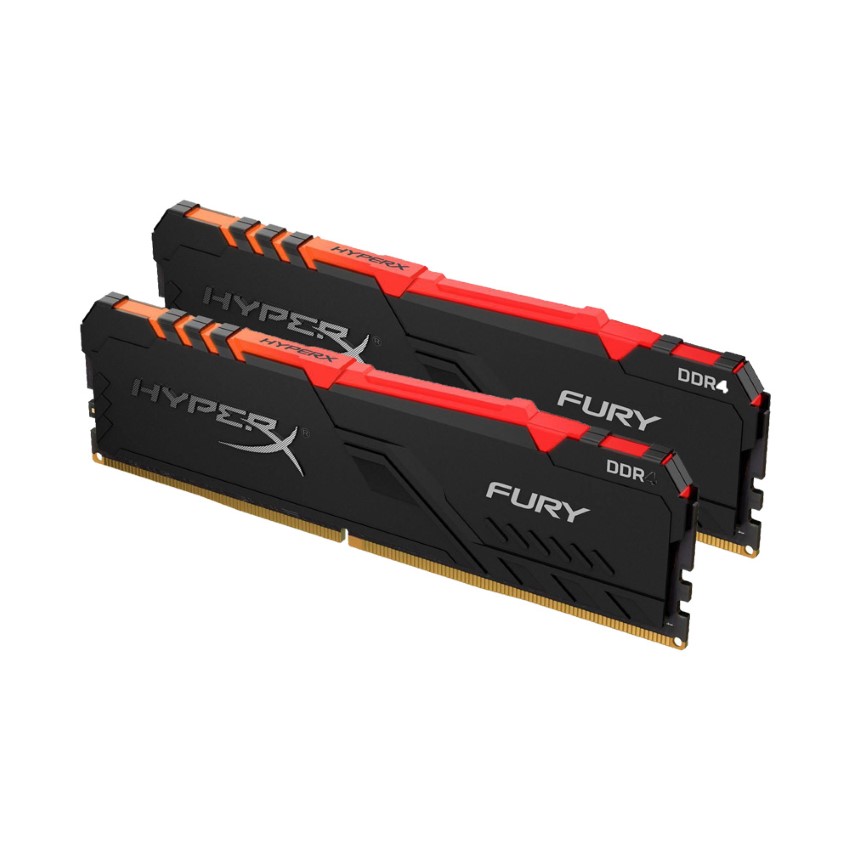 Ram Kingston HyperX Fury RGB 32GB (2x16GB) DDR4 3200Mhz