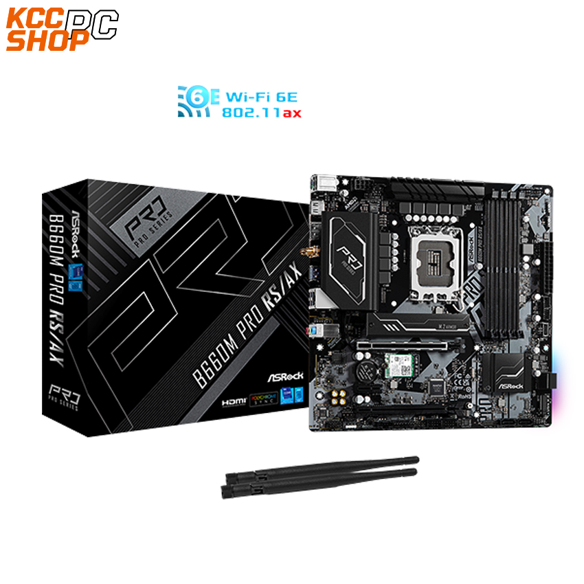 Mainboard Asrock B660M Pro RS/ax Socket LGA 1700 M-ATX