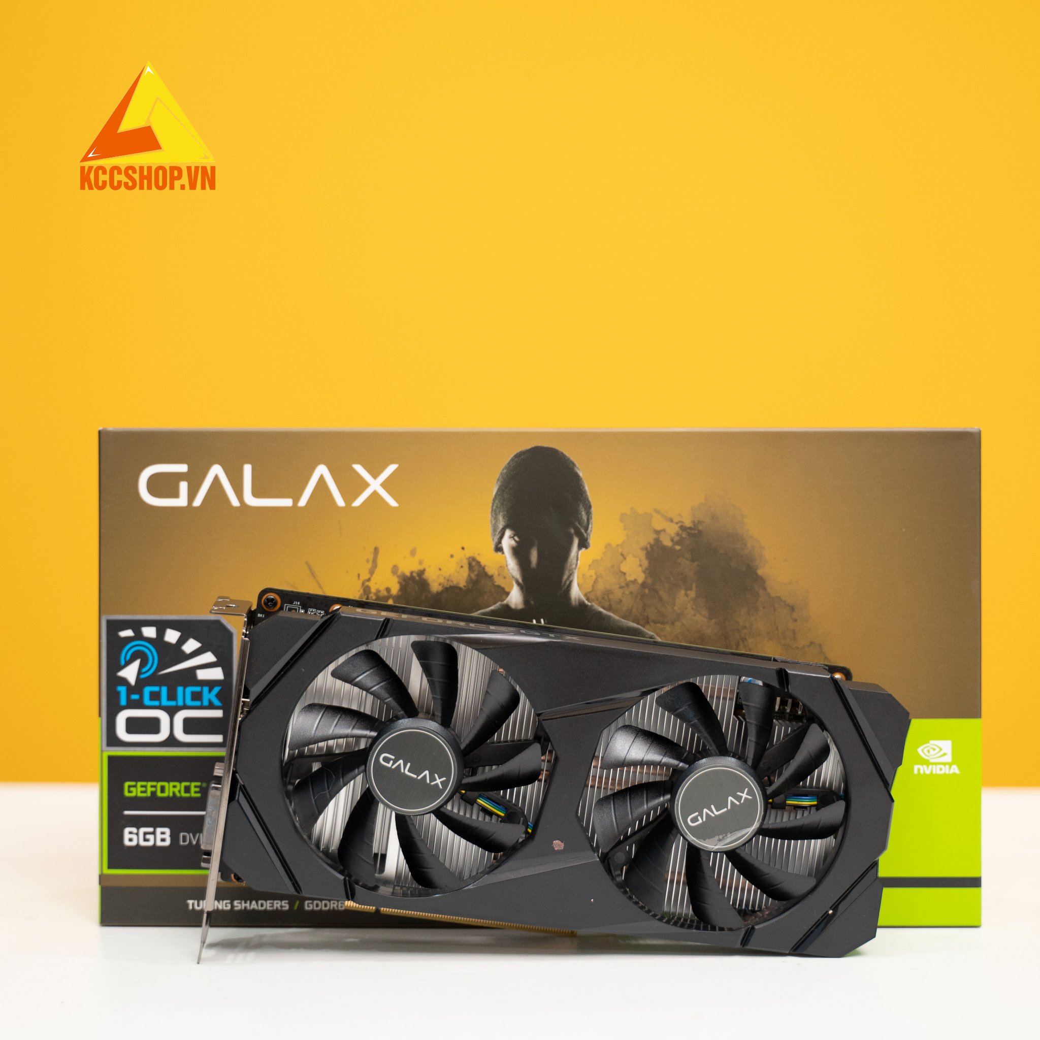 Card màn hình GALAX GTX 1660 Super (1 Click OC)-(60SRL7DSY91S