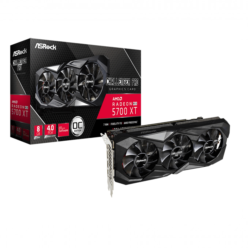 Asrock X570S+R7 5700x+DDR4 16G+クーラー+ケース Card màn hình ASRock RX