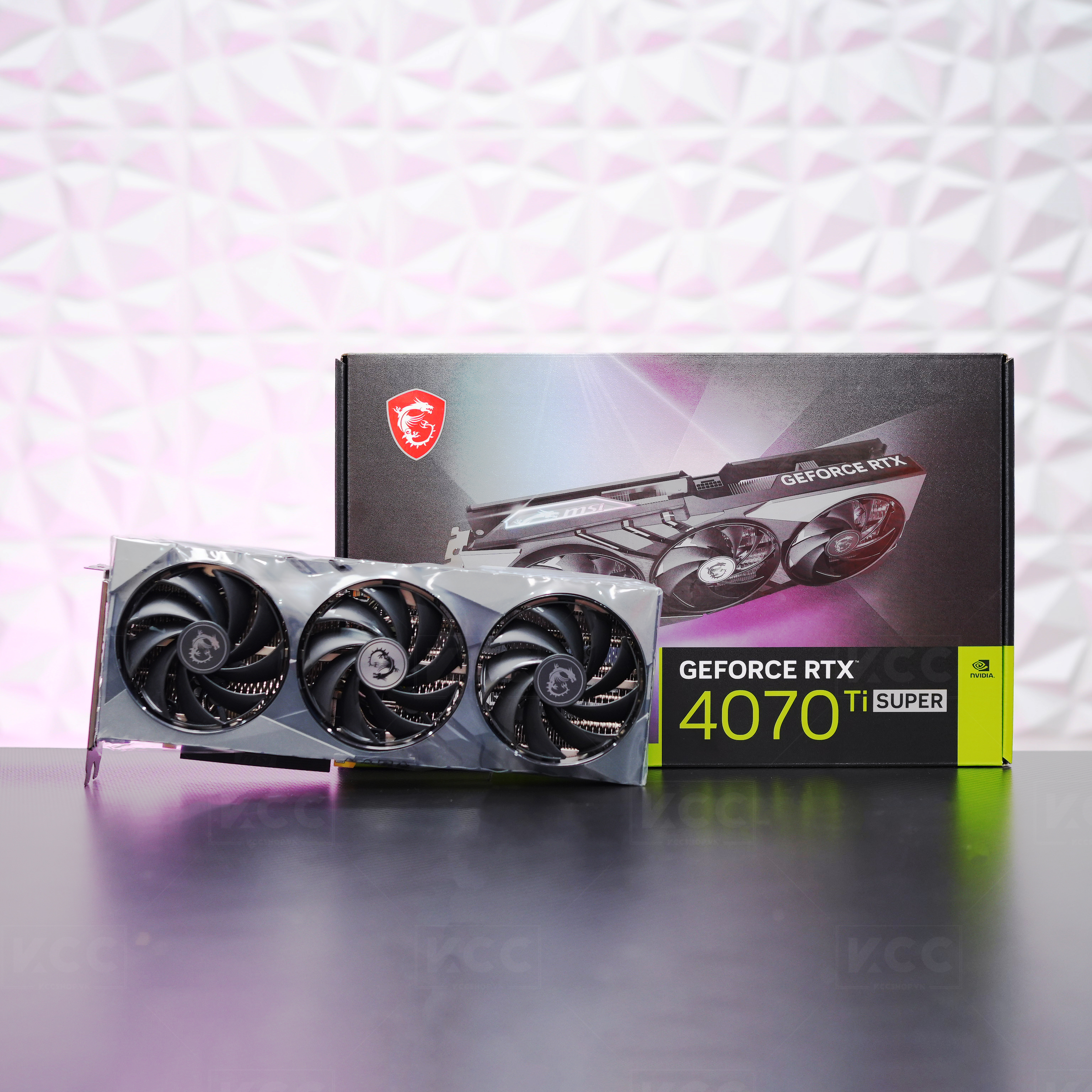 VGA MSI GeForce RTX 4070 Ti SUPER 16G GAMING X SLIM VGA MSI GeForce RTX 4070 Ti SUPER 16G GAMING X SLIM