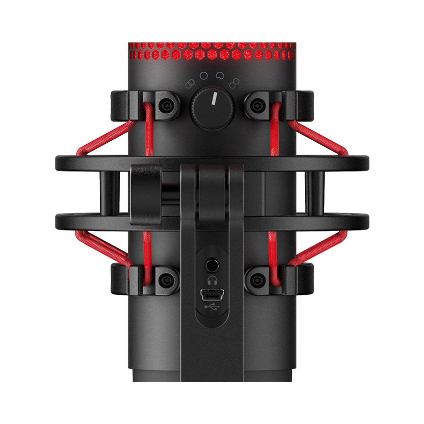 Microphone Kingston HyperX Quadcast Gaming Black Red – HX-MICQC-BK
