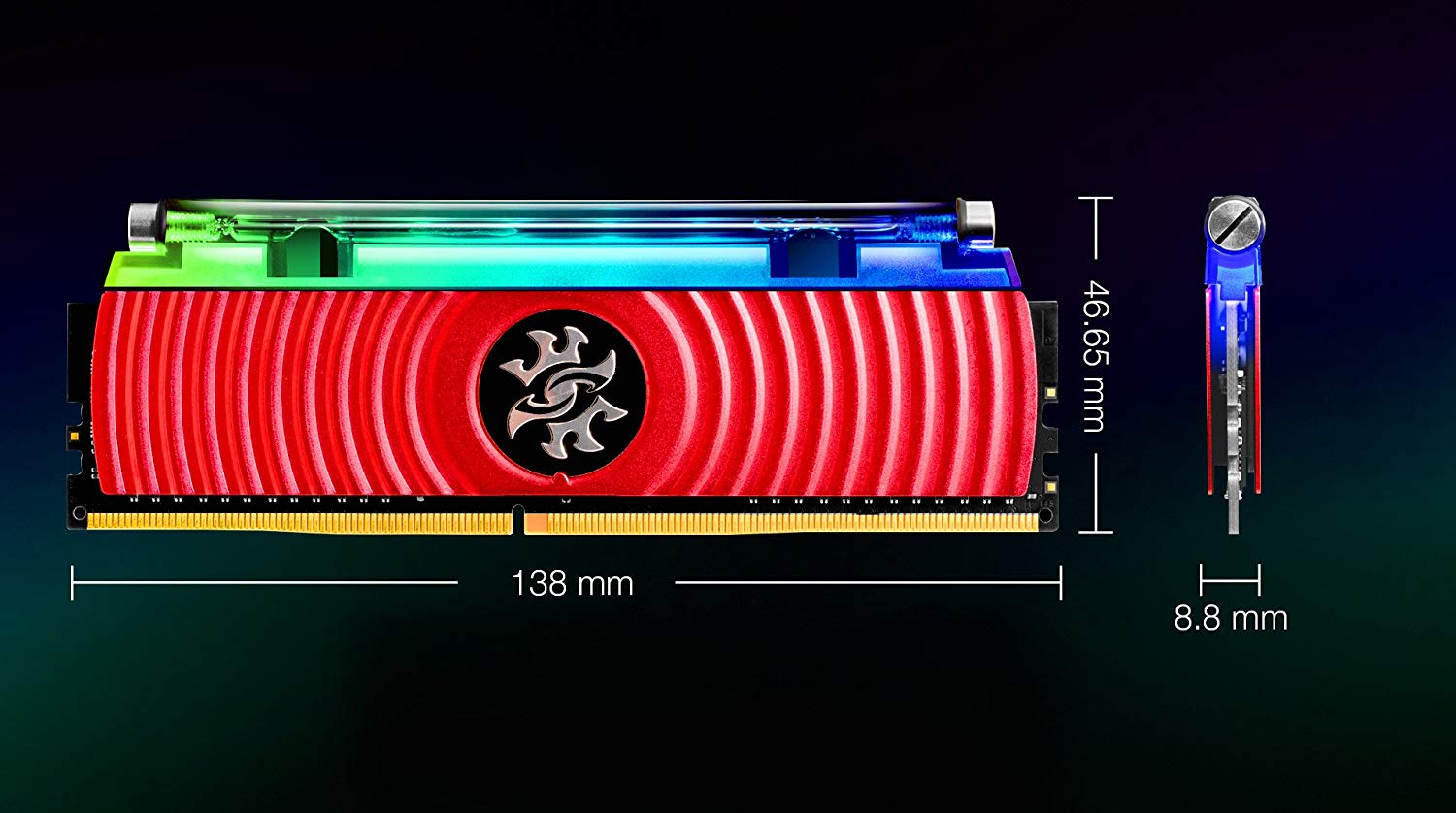 RAM Adata XPG SPECTRIX D80 RGB Liquid Cooling 16GB(8Gbx2) DDR4-3600