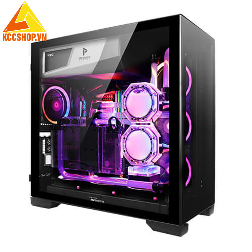 Vỏ case P120 Crystal - Tempered Glass				