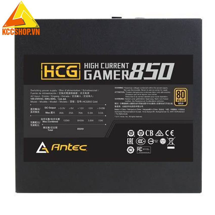Nguồn máy tính ANTEC HCG850 - 850W Modular