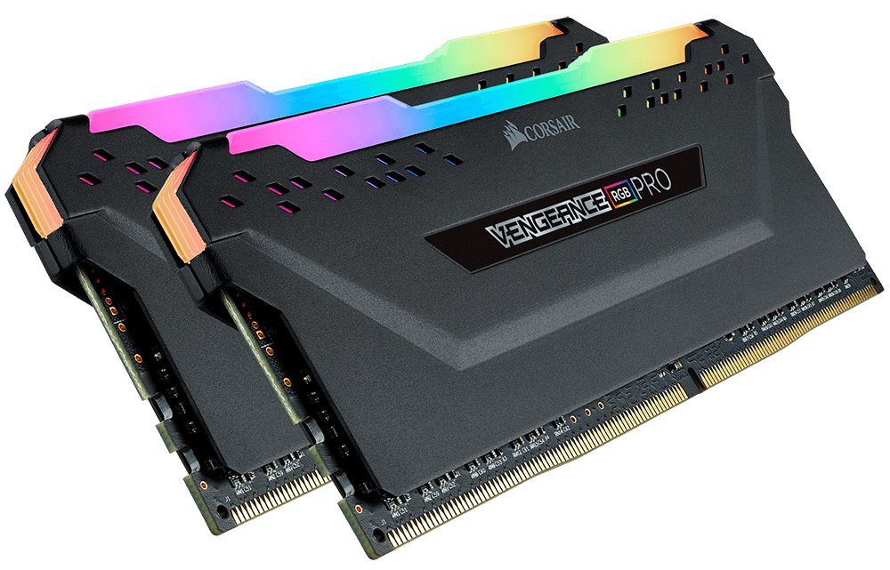 RAM CORSAIR Vengeance RGB Pro 16GB (8GBx2) DDR4 3200MHz CMW16GX4M2E3200C16
