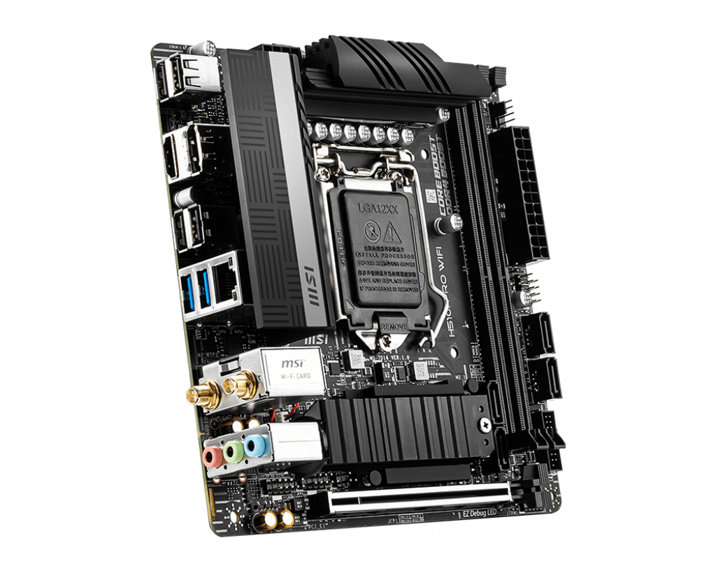 Mainboard MSI H510I PRO WIFI (Intel H510, Socket 1200, m-ATX, 2 khe Ram DDR4)