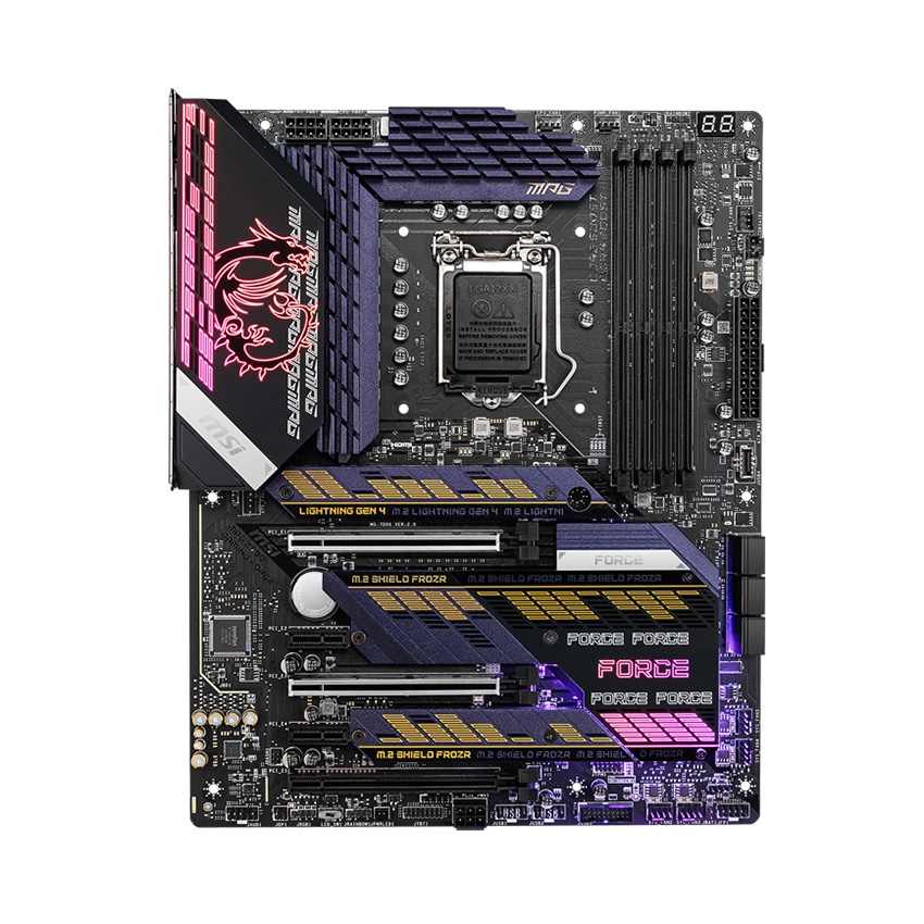 Mainboard MSI Z590 GAMING FORCE (Intel Z590, Socket 1200, ATX, 4 khe Ram DDR4)