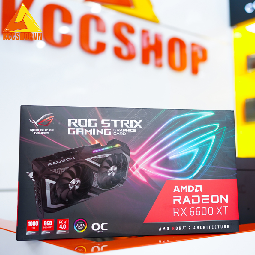 ASUS ROG Strix Radeon RX 6600 XT OC Edition 8GB GDDR6