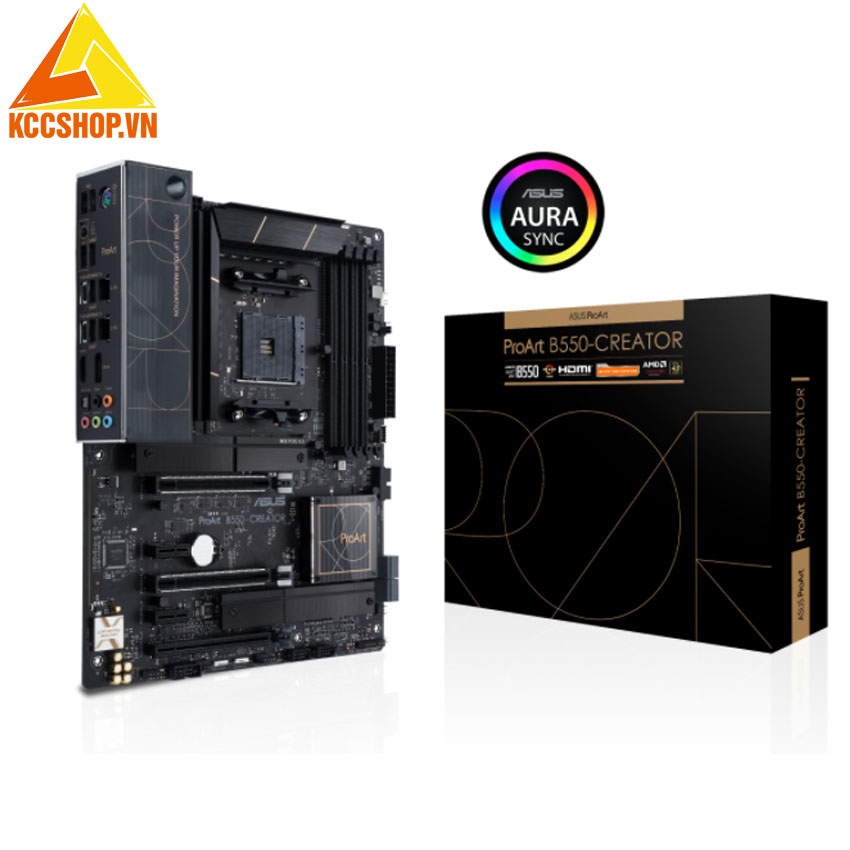 Mainboard ASUS ProArt B550-CREATOR (AMD B550, Socket AM4,m- ATX, 4 khe RAM DRR4)