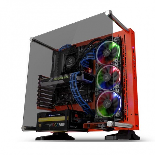 Vỏ Case Thermaltake Core P3 Tempered Glass Red Edition   ( CA-1G4-00M3WN-03 )